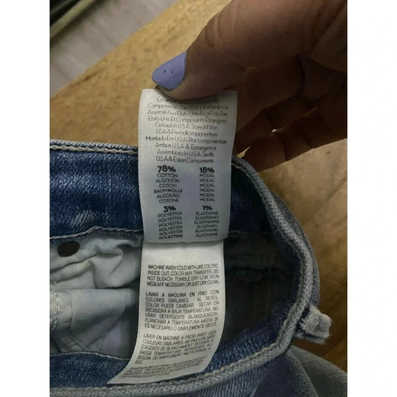 Mother The Rascal Ankle Snippet in Super Blast From The Past Size 27 - Picture 11 of 12